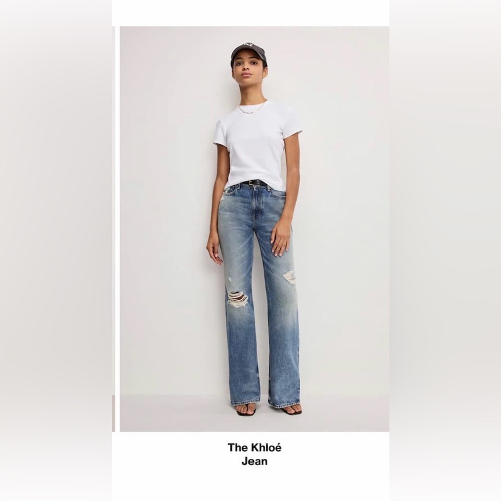 Good American Blue Denim Jeans BRAND NEW